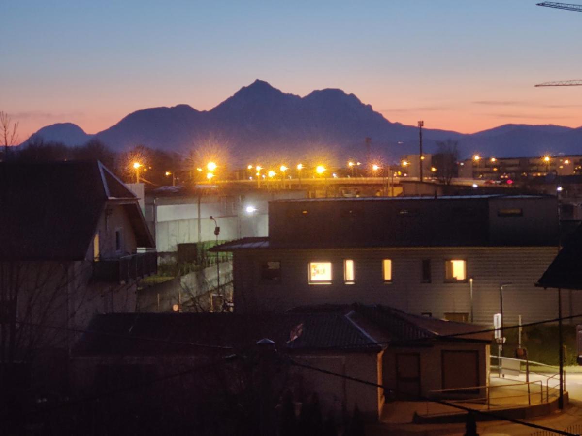 Penthouse Flat Carolina In Salzburg Stadt Exterior foto